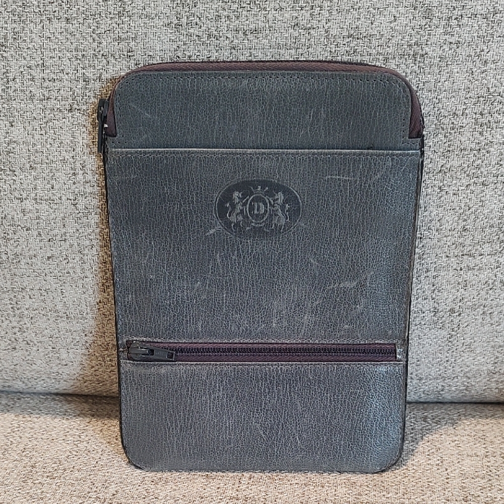Vintage Lamarthe Didier Lamarthe Accessory Zip Pouch-Grey-Used